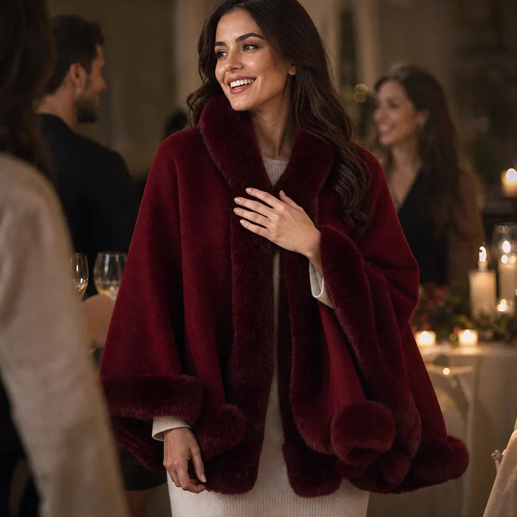 Neve Bonini™ Hřejivý kabát s kapucí v elegantním stylu