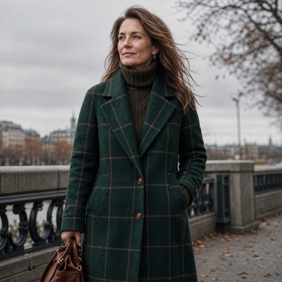 Nilde Cabras™ Všestranný kabát pro každodenní eleganci