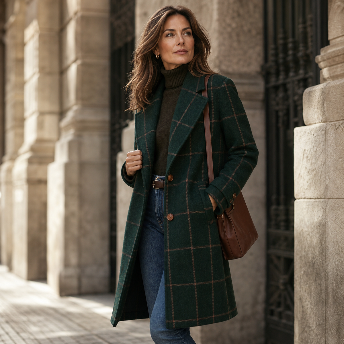Nilde Cabras™ Všestranný kabát pro každodenní eleganci