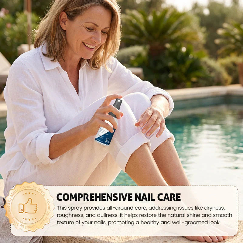 NourishNails™ Výživná péče pro opravu nehtů pro hladké a zdravé nehty