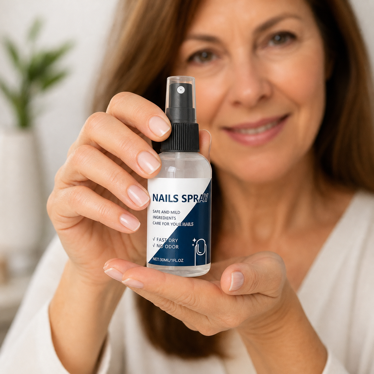 NourishNails™ Výživná péče pro opravu nehtů pro hladké a zdravé nehty