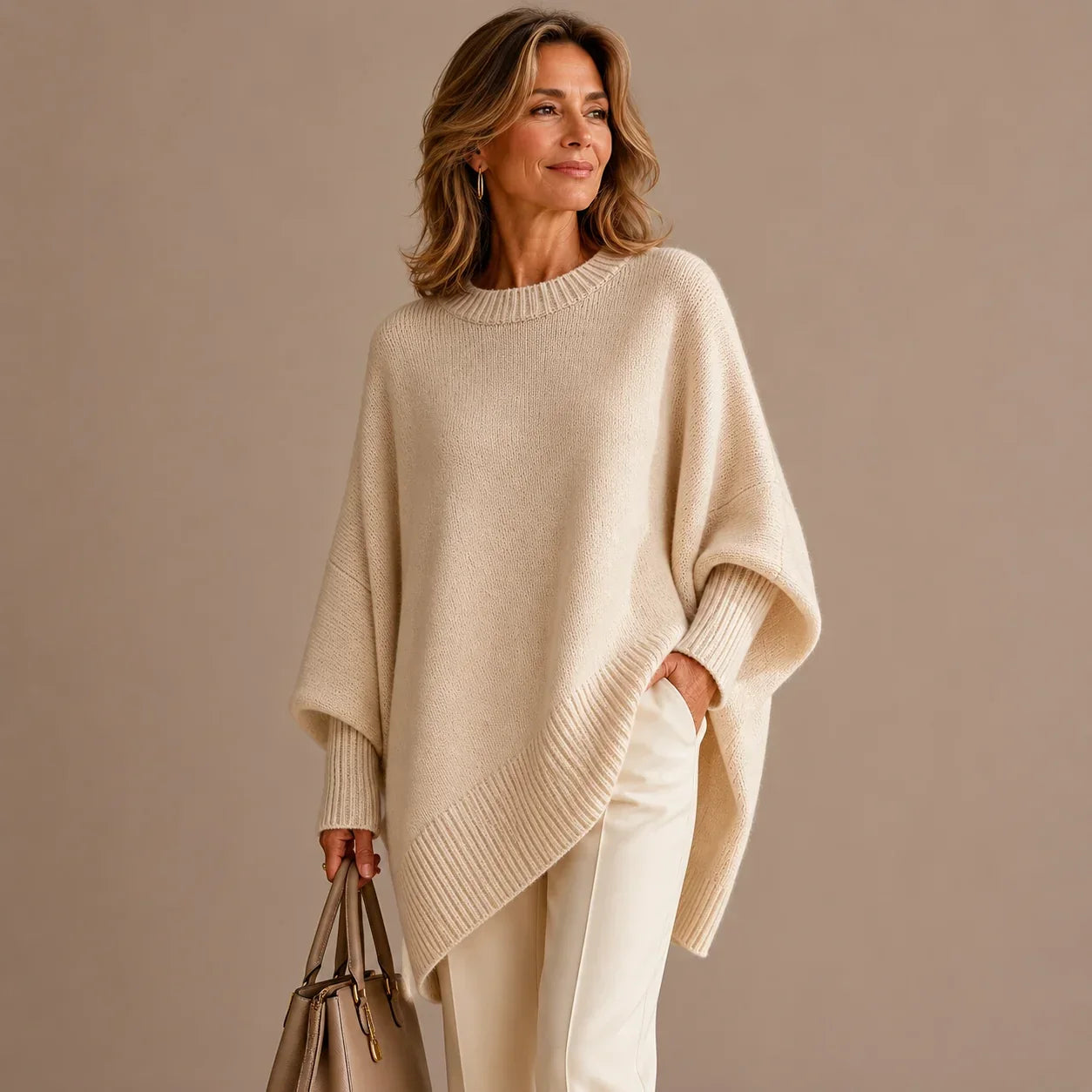 Olga Adinda Soft Knit - main product view of cozy knit pullover