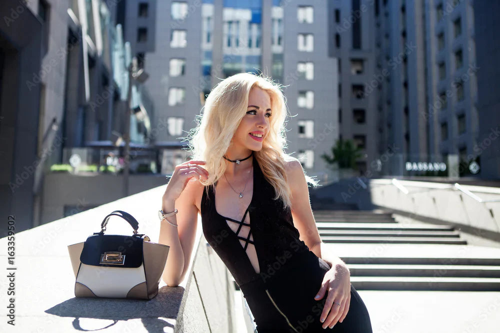 Olga Penna™ Prodyšné midi šaty pro bezstarostný každodenní styl