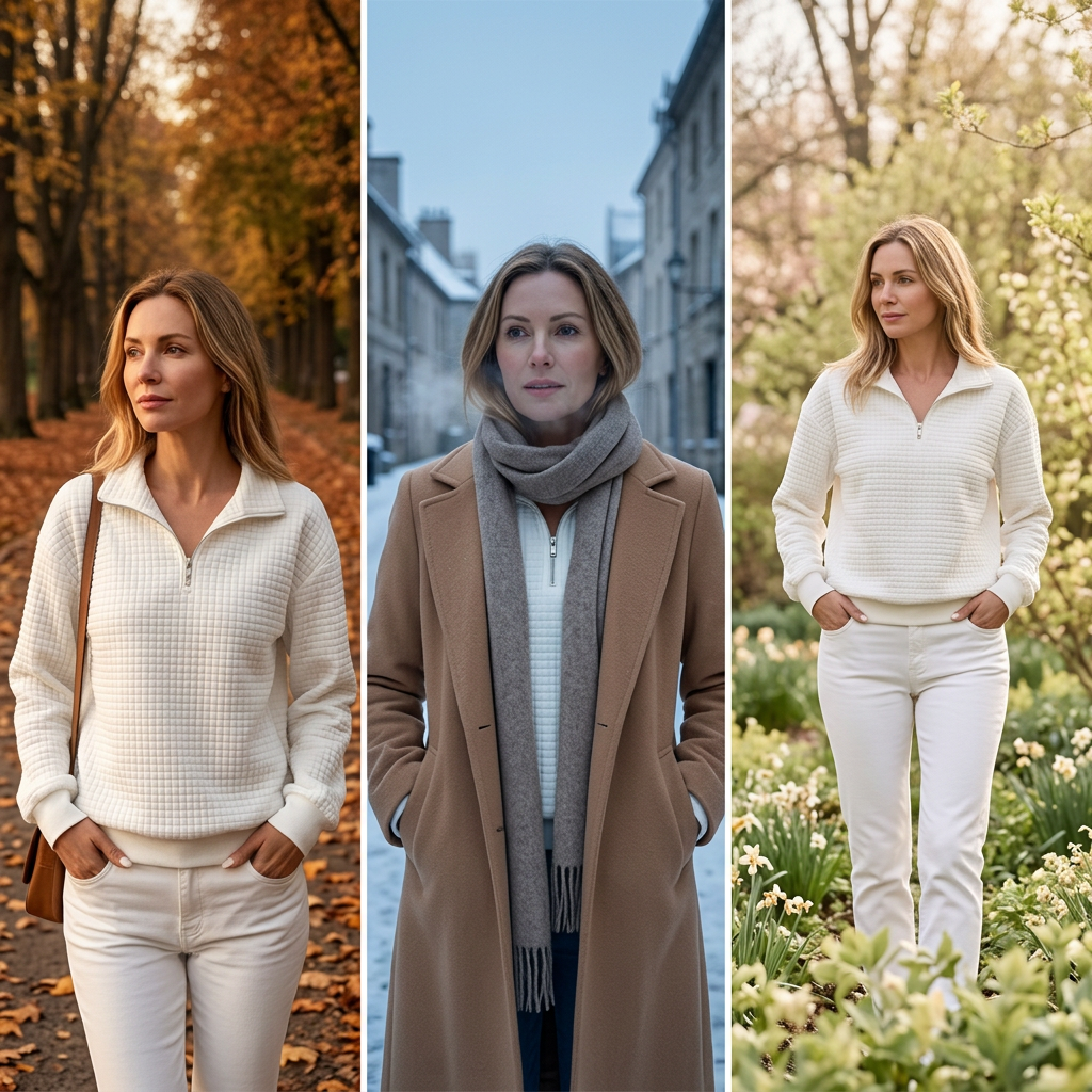 Olga Ventura™ Útulný kostkovaný svetr pro bezstarostný styl