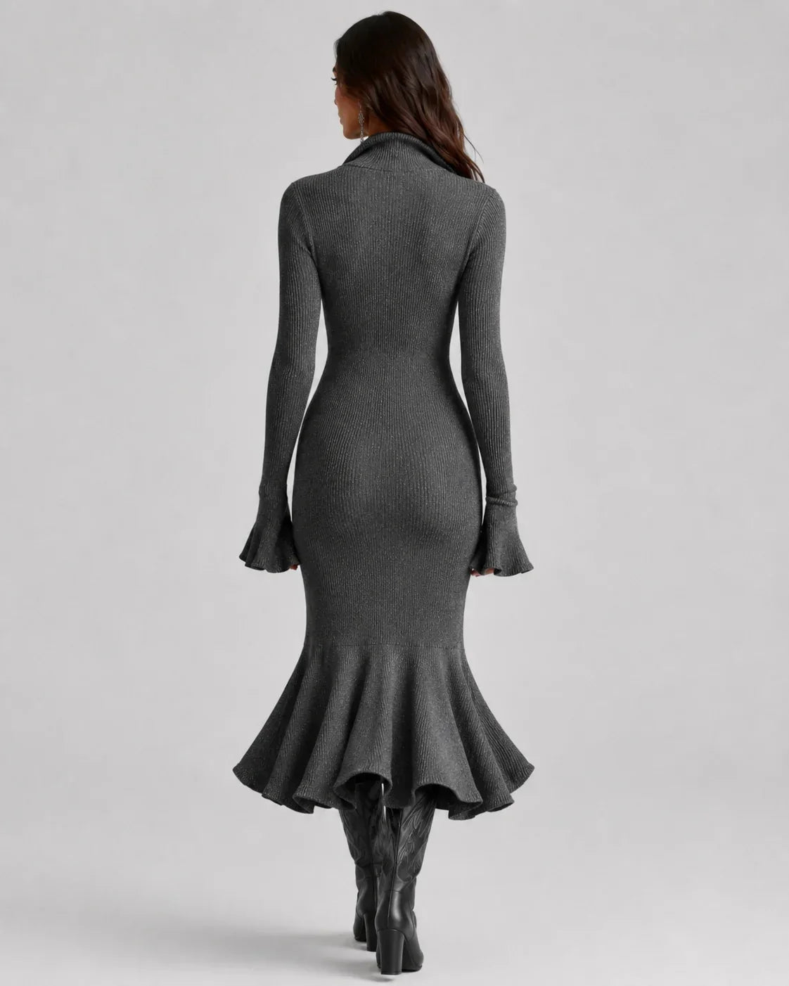 Quirina Spinola™ Elegantní šaty se zvoncovými rukávy pro bezstarostný styl