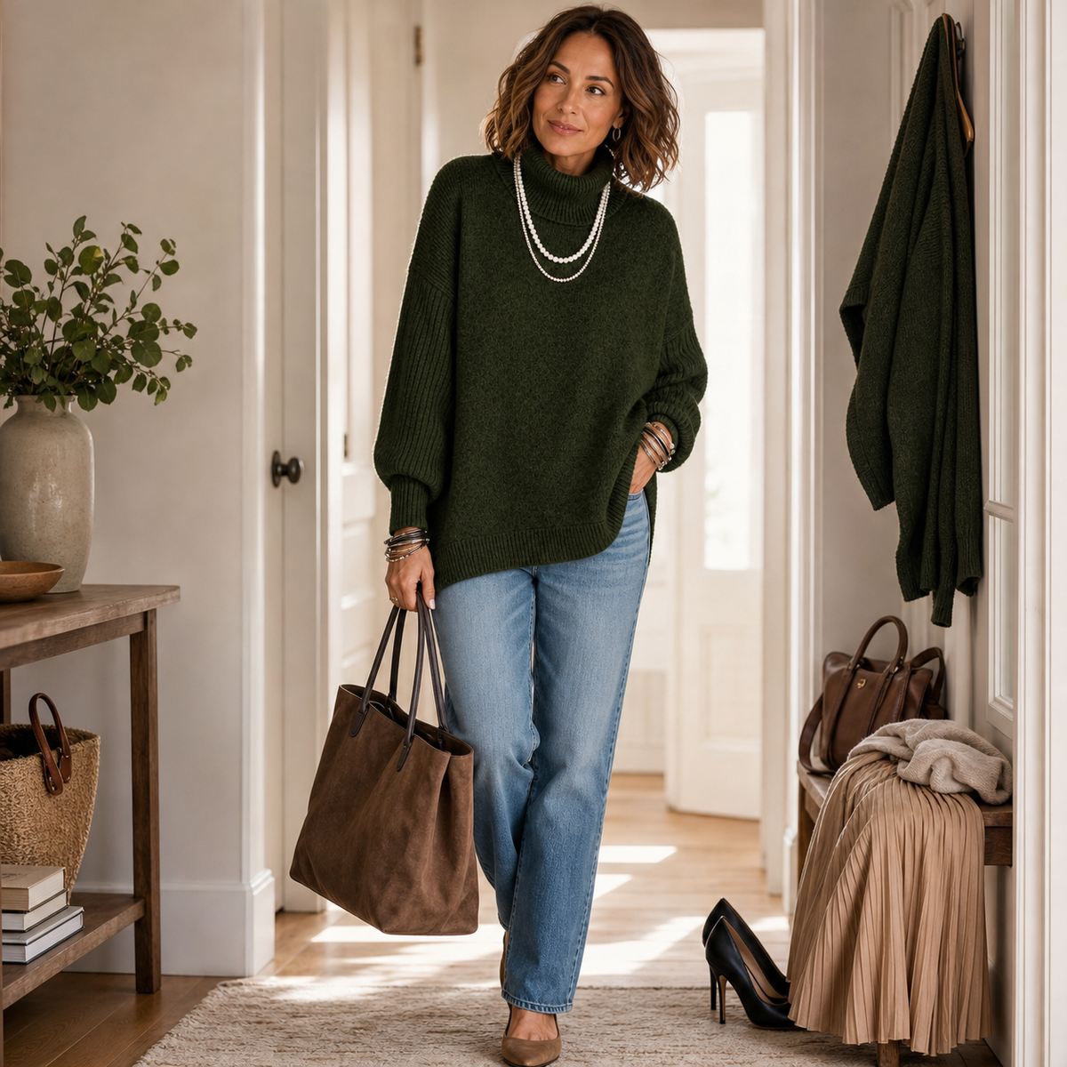 Raimonda Santini™ Oversize svetr pro bezstarostné teplo