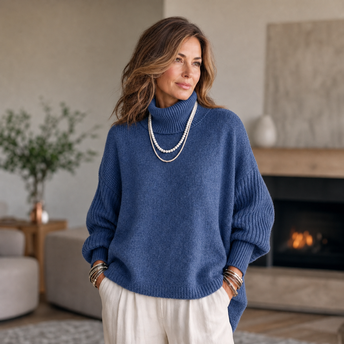Raimonda Santini™ Oversize svetr pro bezstarostné teplo