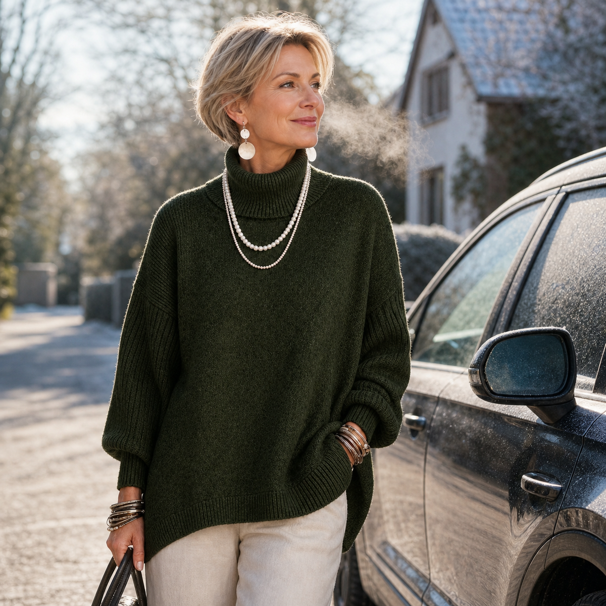 Raimonda Santini™ Oversize svetr pro bezstarostné teplo