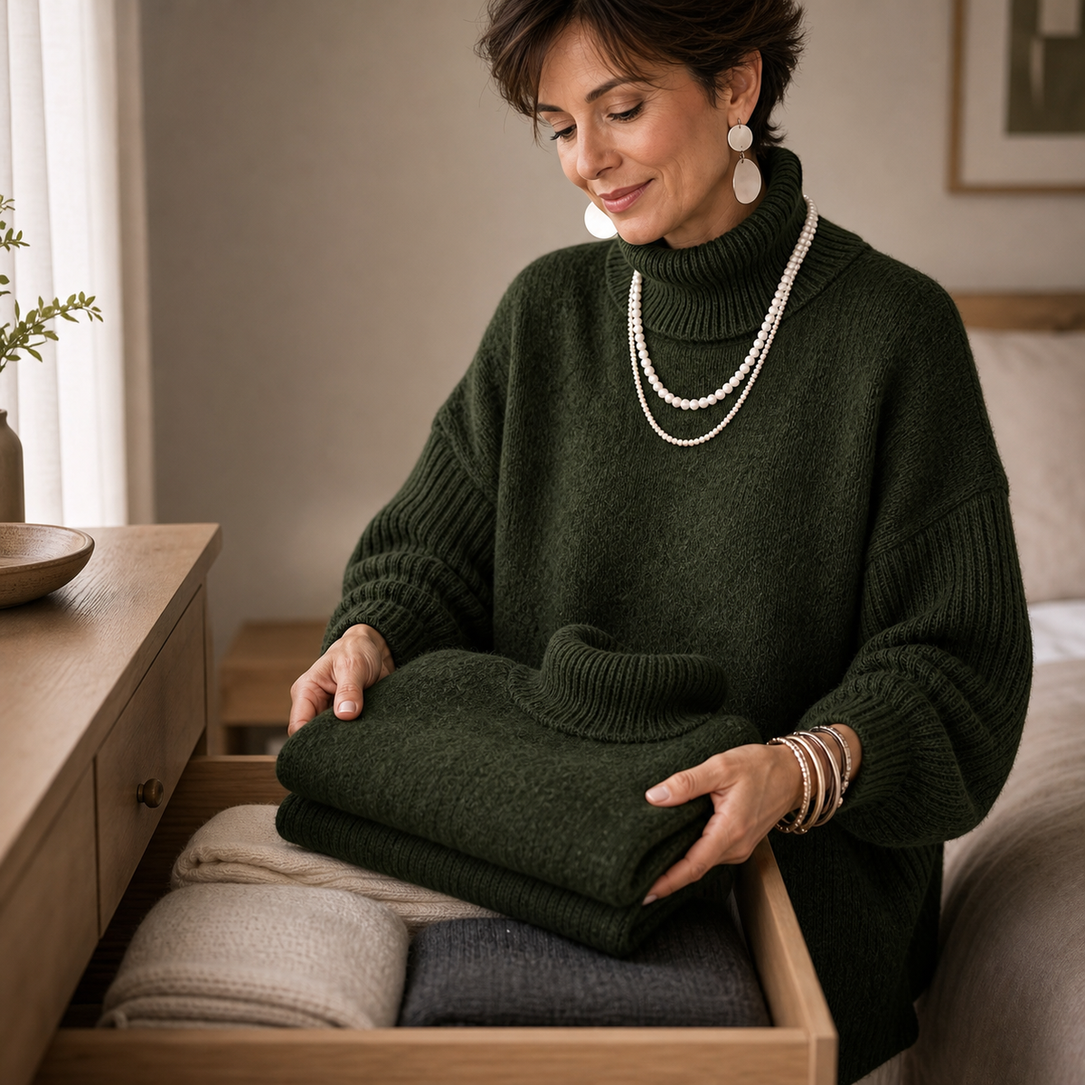 Raimonda Santini™ Oversize svetr pro bezstarostné teplo