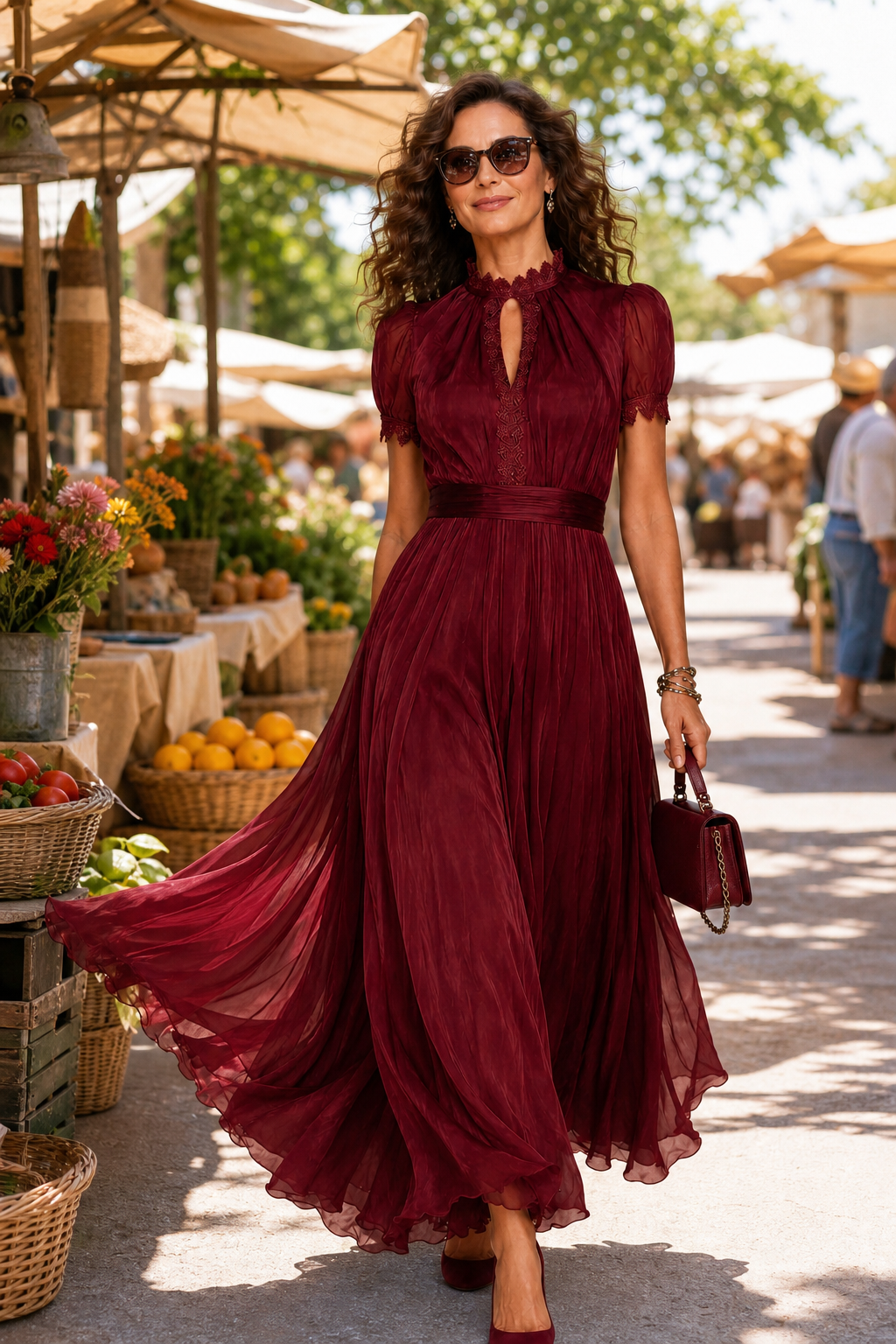 Rebecca Prosperi™ Lehké maxi šaty pro snadný letní styl