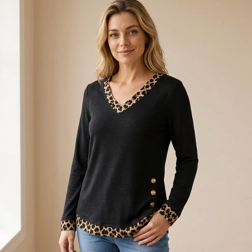 Regina Barsotti™ Šik leopardí detaily pro každodenní outfity