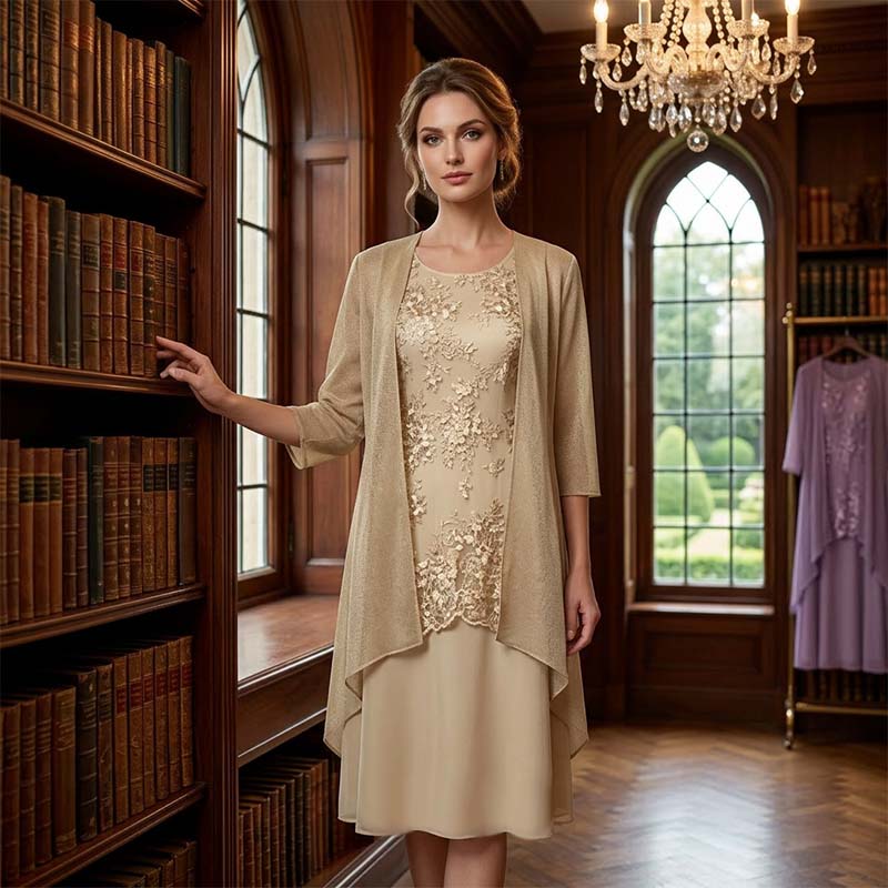Rina Donadelli™ Koordinovaný sukňový set pro bezstarostnou eleganci