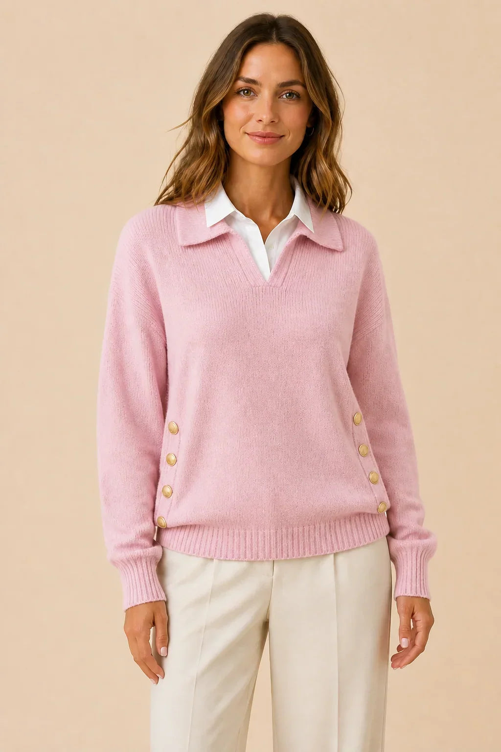 Rosangela Davoli™ Pohodlný svetr pro bezstarostný styl
