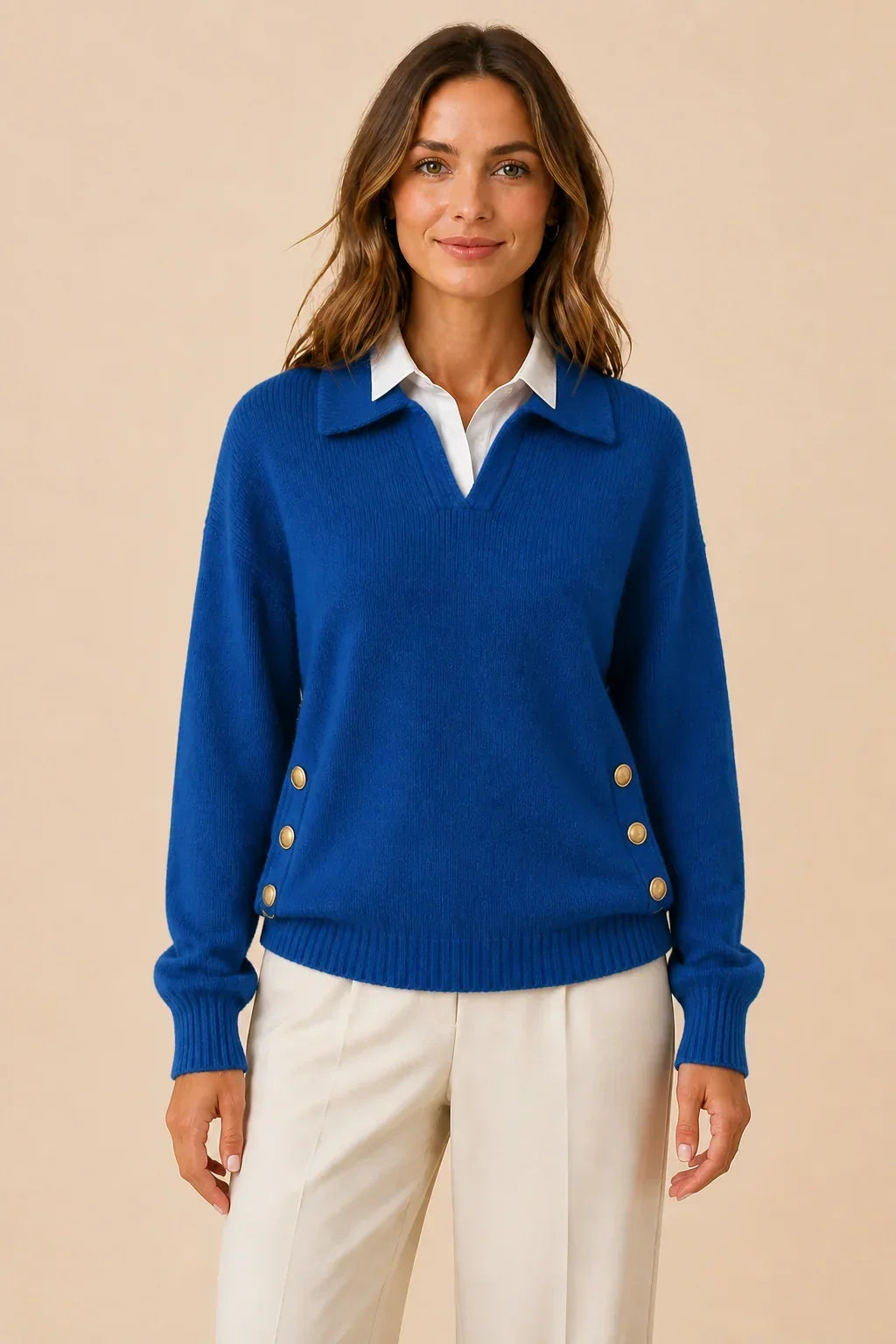 Rosangela Davoli™ Pohodlný svetr pro bezstarostný styl