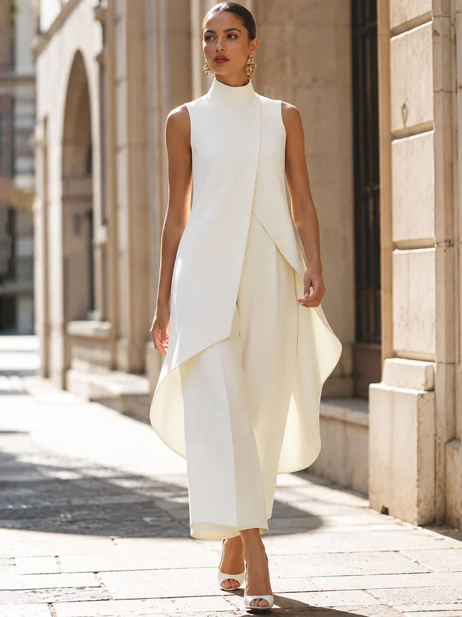 Sabrina Provenzano™ Tvarující set s vysokým výstřihem pro bezúsilnou eleganci