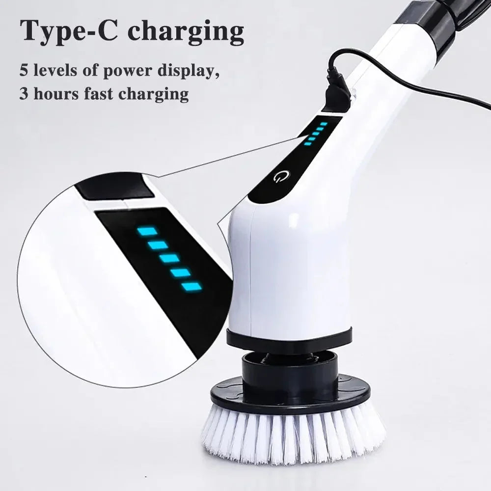 ScrubTech Pro™ Elektrický čisticí kartáč pro rychlý úklid bez námahy