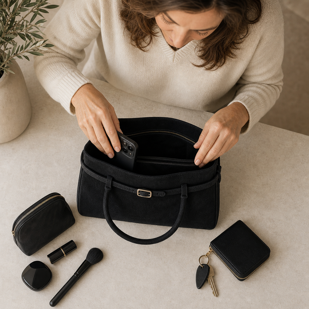 Seraphina Luxe™ Všestranná dámská kabelka přes rameno