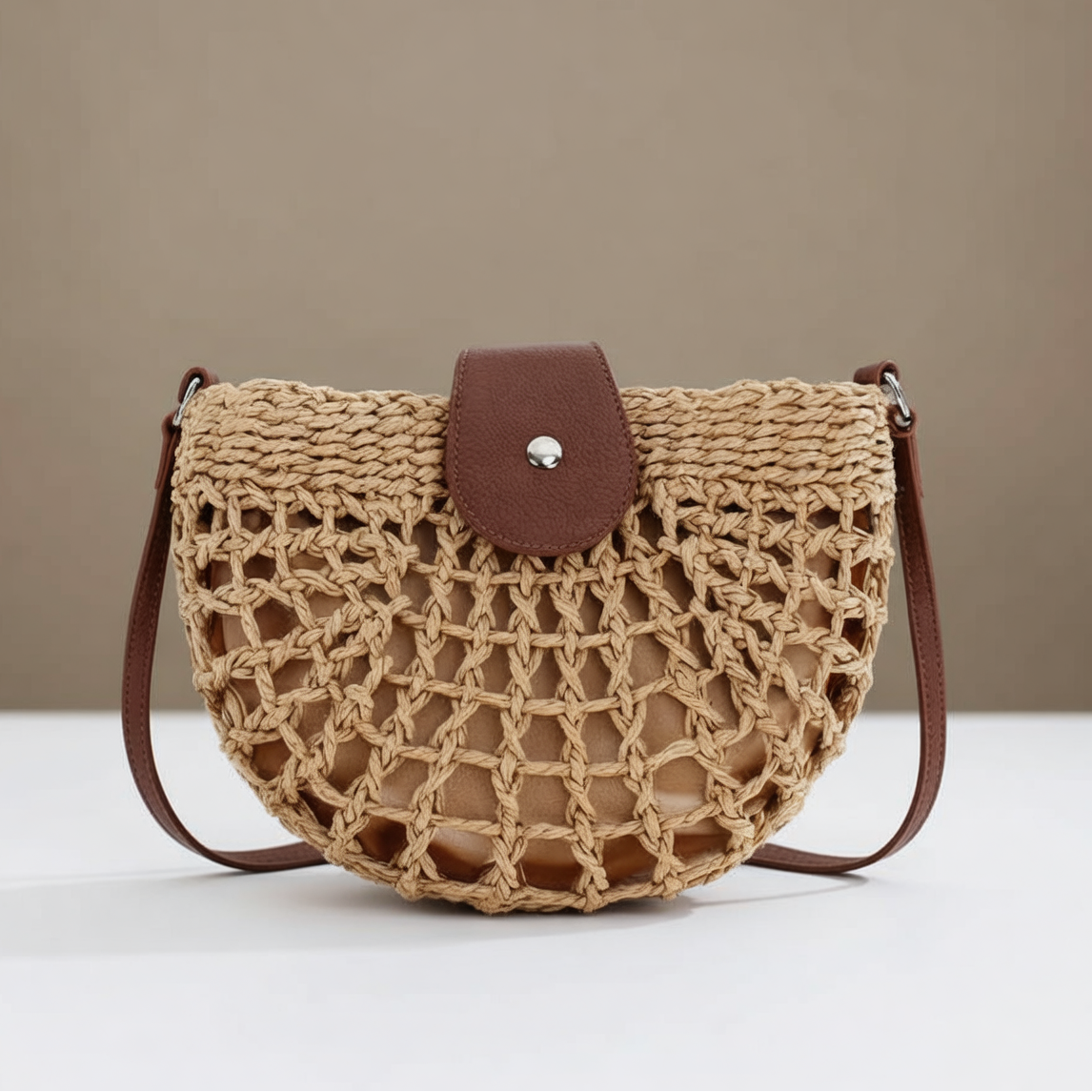 Seraphina Vale™ Tkaný crossbody batoh pro styl s volnýma rukama