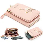 Seraphine Lux™ Kompaktní crossbody peněženka pro každodenní potřeby
