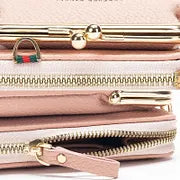 Seraphine Lux™ Kompaktní crossbody peněženka pro každodenní potřeby