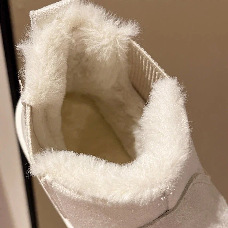 Snowella™ Útulné zimní boty pro teplé a stylové dny