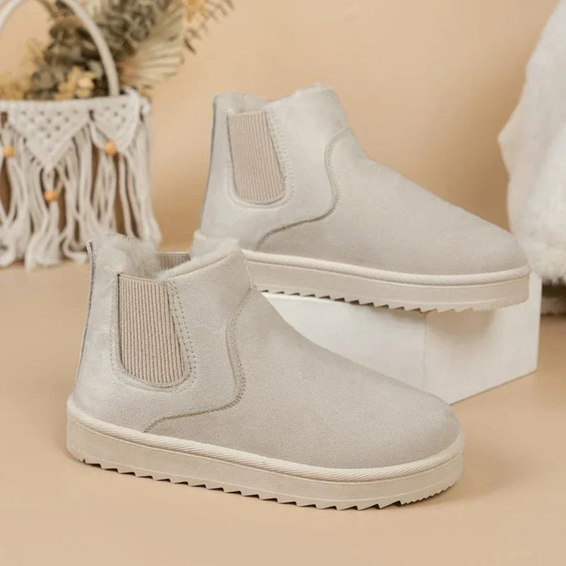 Snowella™ Útulné zimní boty pro teplé a stylové dny