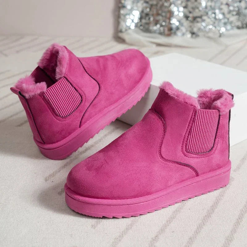 Snowella™ Útulné zimní boty pro teplé a stylové dny