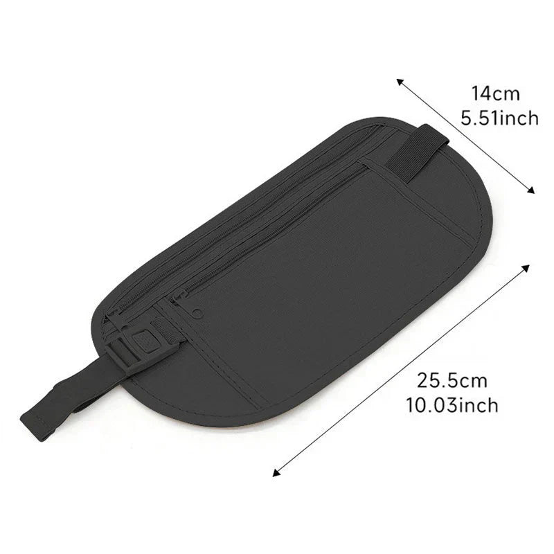 StashGuard™ Bezpečnostní ledvinka s RFID ochranou pro cestování bez starostí