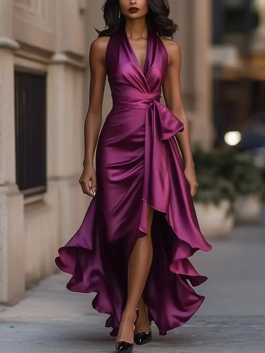 Tania Avellino™ Elegantní večerní šaty s lichotivým pasem