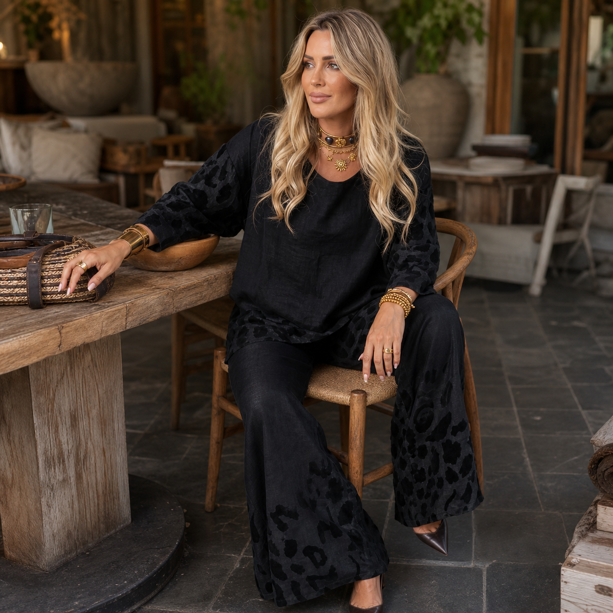 Tania Vassalli™ Elegantní leopardí kostým pro zvláštní příležitosti