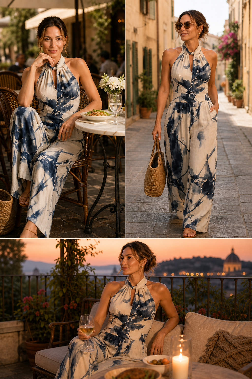Teodora Pugliesi™ Lehký letní overal pro bezstarostný styl