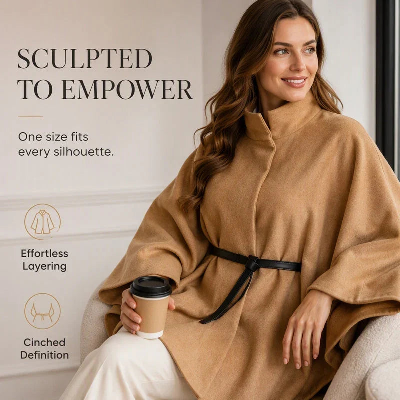 Tonia Fiorentino™ Kapový kabát pro bezstarostnou eleganci
