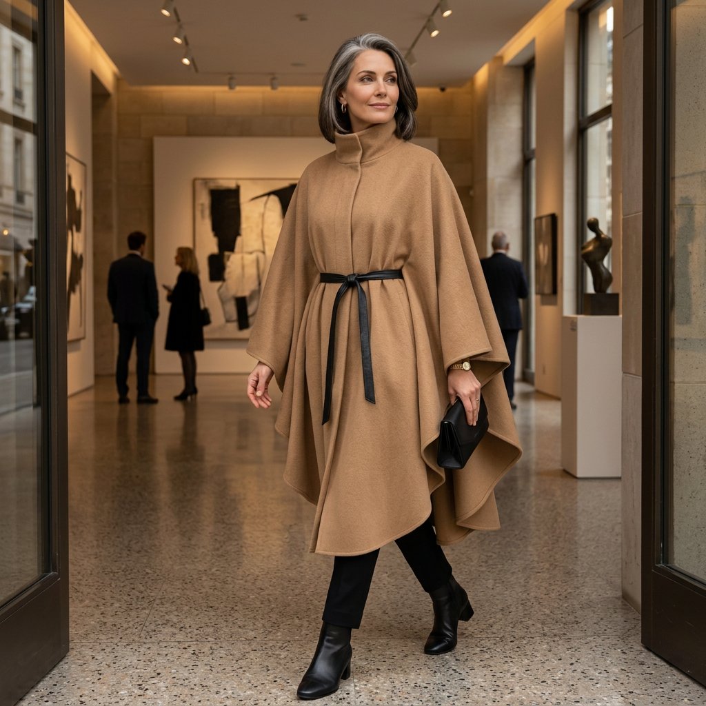Tonia Fiorentino™ Kapový kabát pro bezstarostnou eleganci