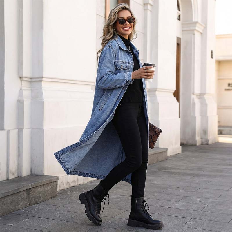 Valeria Bolzano™ Dlouhý zapínací kardigan pro snadné vrstvení