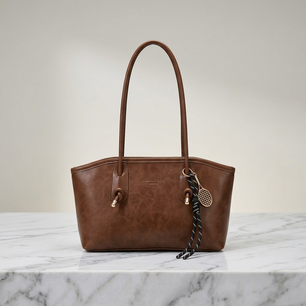 Velour Muse™ Elegantní retro kabelka přes rameno