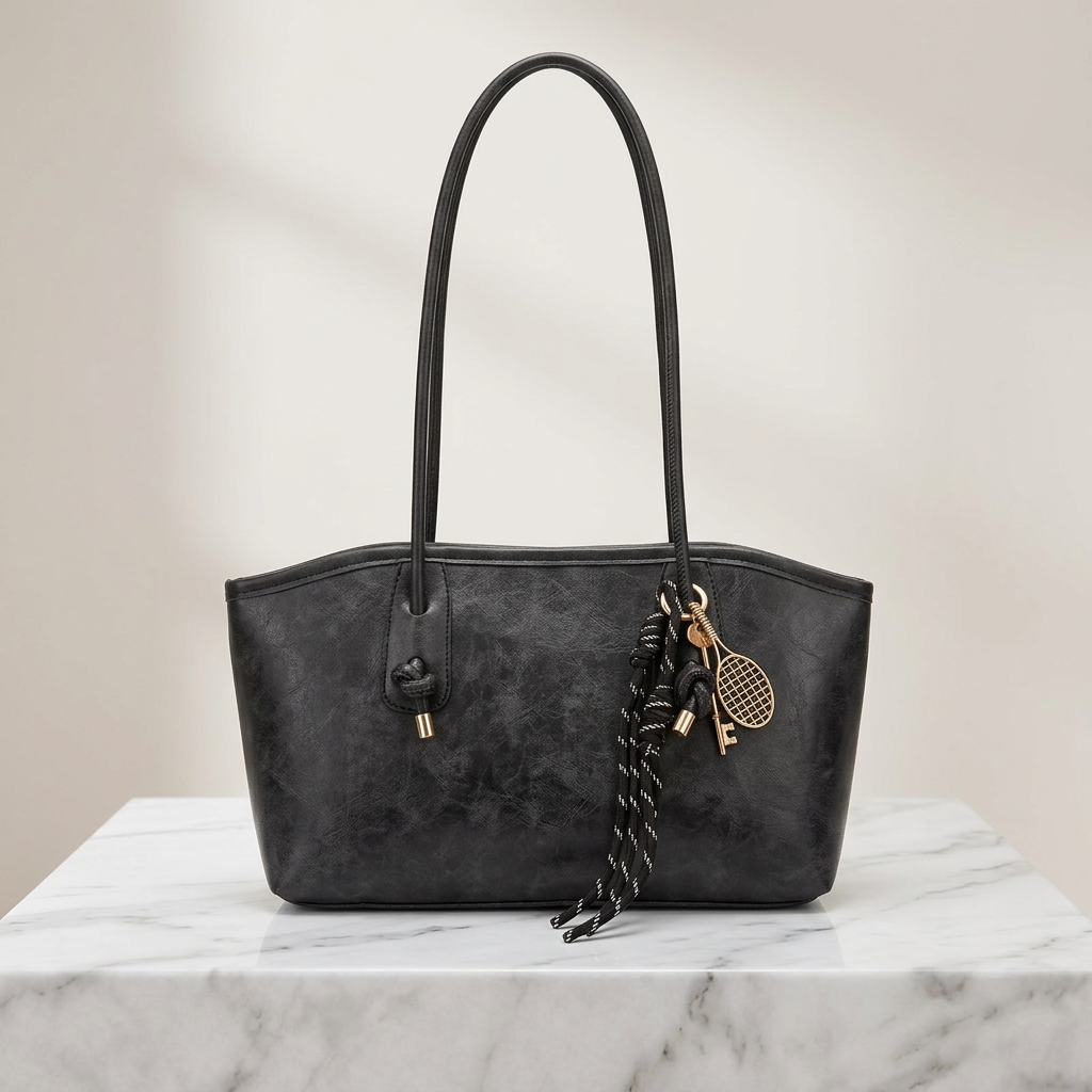 Velour Muse™ Elegantní retro kabelka přes rameno