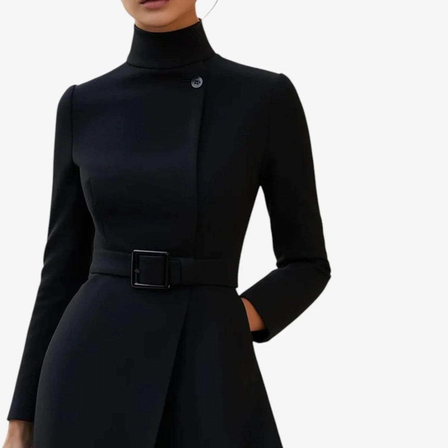 Yara Balducci™ Šaty s páskem pro bezstarostnou eleganci