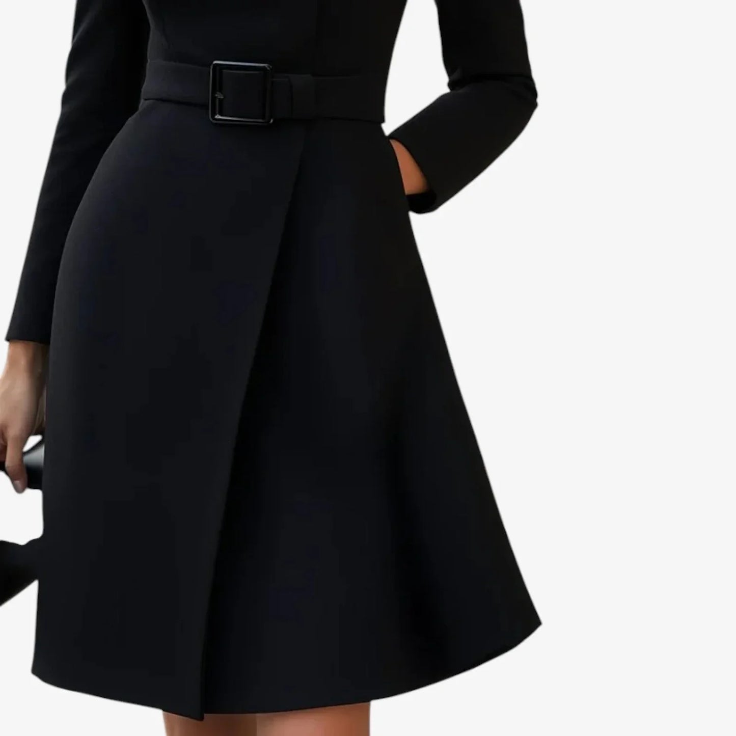 Yara Balducci™ Šaty s páskem pro bezstarostnou eleganci