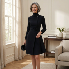 Yara Balducci™ Šaty s páskem pro bezstarostnou eleganci