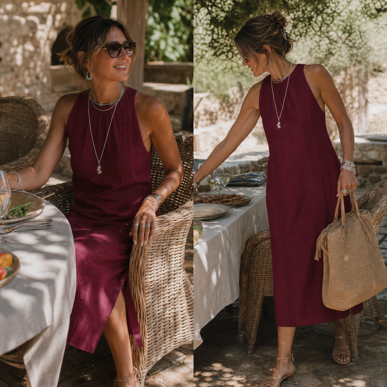 Zaira Zanardi™ Univerzální midi šaty pro bezstarostný styl
