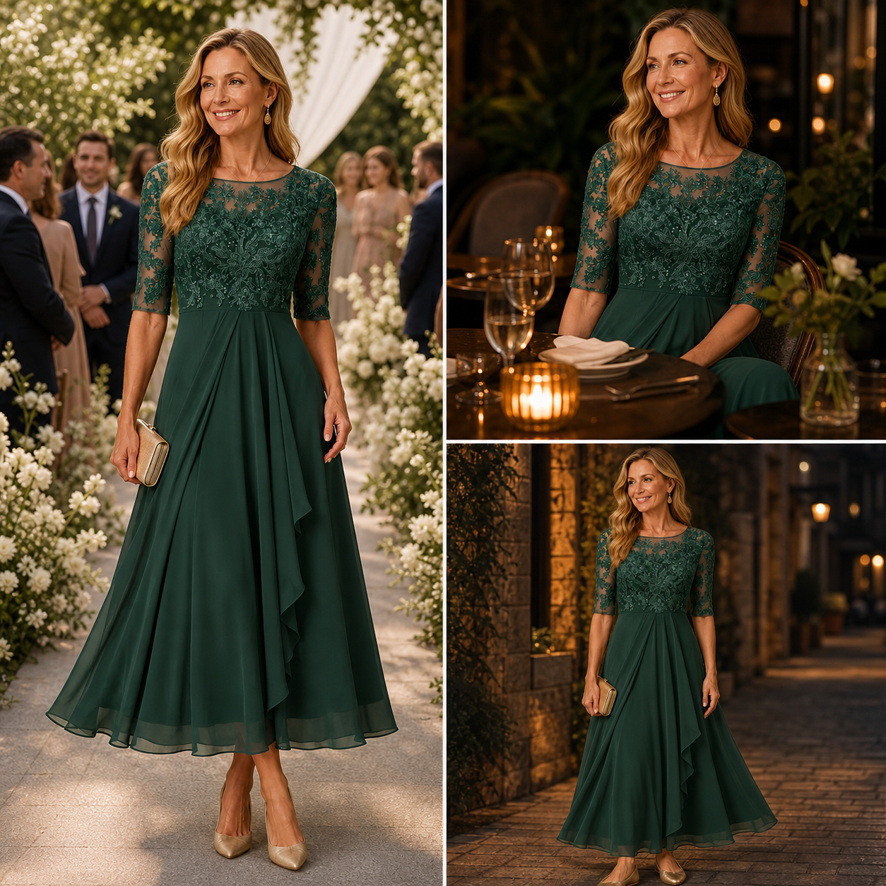 Zelinda Piccirillo™ Lichotivé květinové šaty pro bezstarostnou eleganci